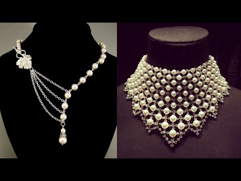unique pearl necklace designs