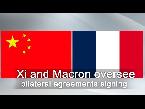 live xi macron oversee bilateral agreements signing