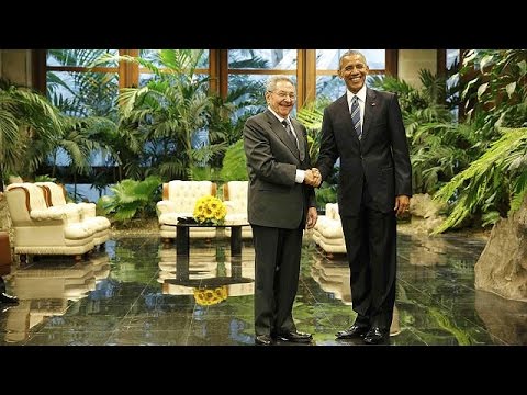 obama and castro meet ahead of highprofile talks in havana