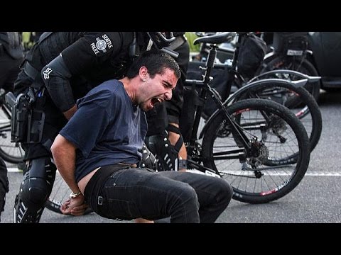 seattle may day march turns violent