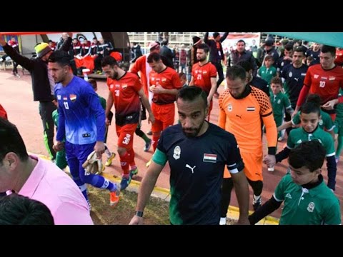 aleppo teams square off in first football match in five years