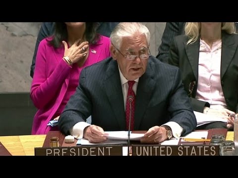 tillerson us cant idly