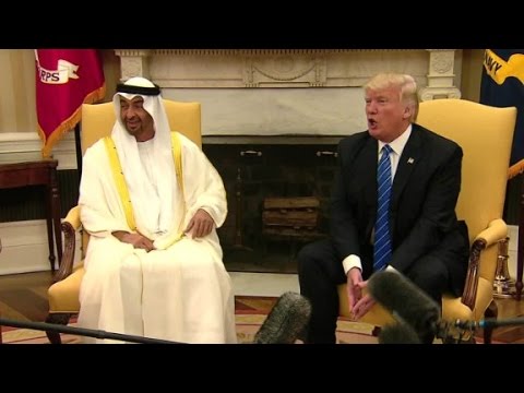 trump welcomes abu dhabis
