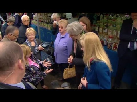 british pm confronted by constituent