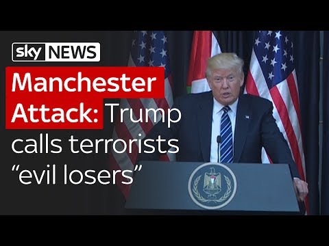 donald trump says terrorists are evil losers