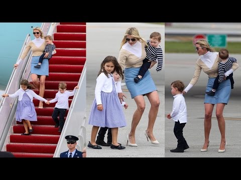 ivanka trump impressively wrangled her 3 year old son