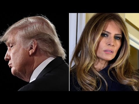 donald and melania trump no longer sleep in the same room