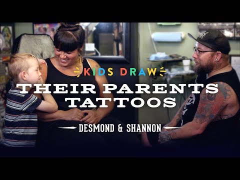 desmond designs a tattoo