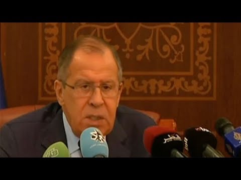 lavrov reiterates need to solve gulf diplomatic issue