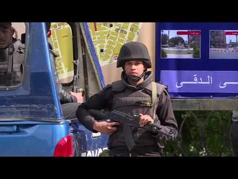 egypt police kill 10 terrorists during raid