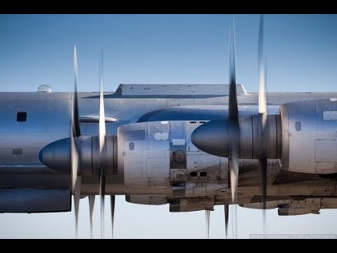 the russian tupolev tu95 drop something