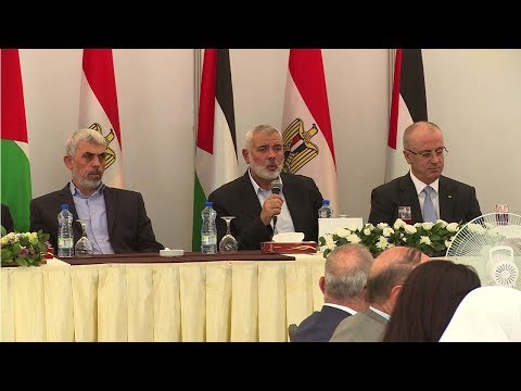 palestinian unity government convenes for first time