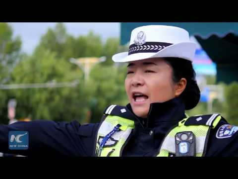 traffic police to cpc national congress delegate