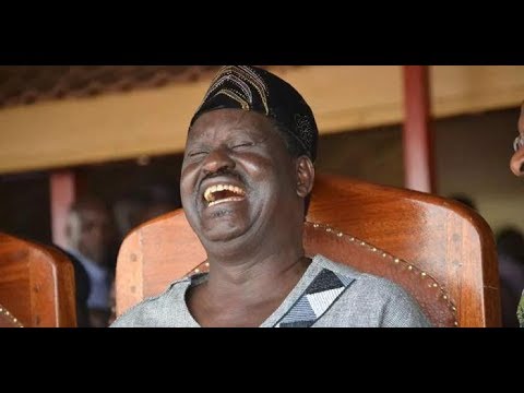 raila makes fun of uhurus election numbers while in church