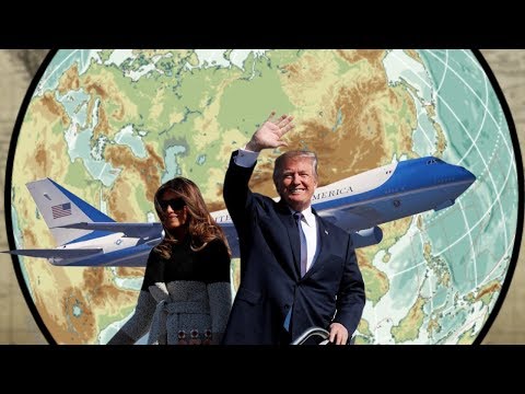trump completes his asia