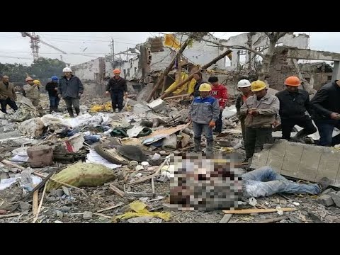 huge blast in chinas ningbo city kills at least two