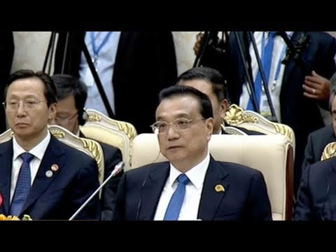 chinese premier arrives in cambodia for meeting official visit