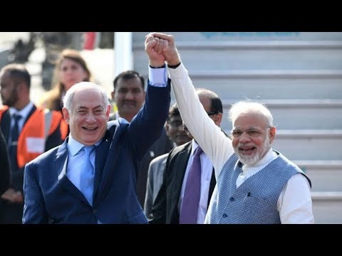netanyahu in india for first visit by israeli pm in 15 years