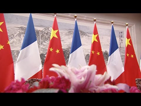 china organizes several state events to welcome french president