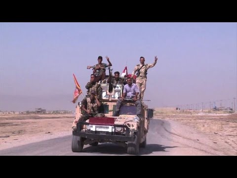 iraqi forces bring humanitarian aid to civilians in amerli