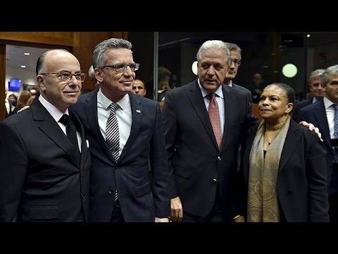 eu justice and interior ministers are undergoing crisis talks in brussels