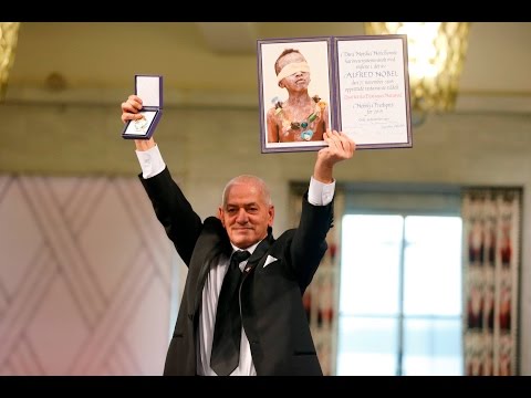 the nobel peace prize 2015 is presented