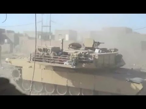 iraq forces push into city held